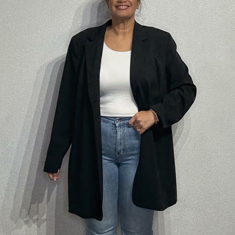 Valerie Stevens Separates Black Vintage Blazer Sz 20W
